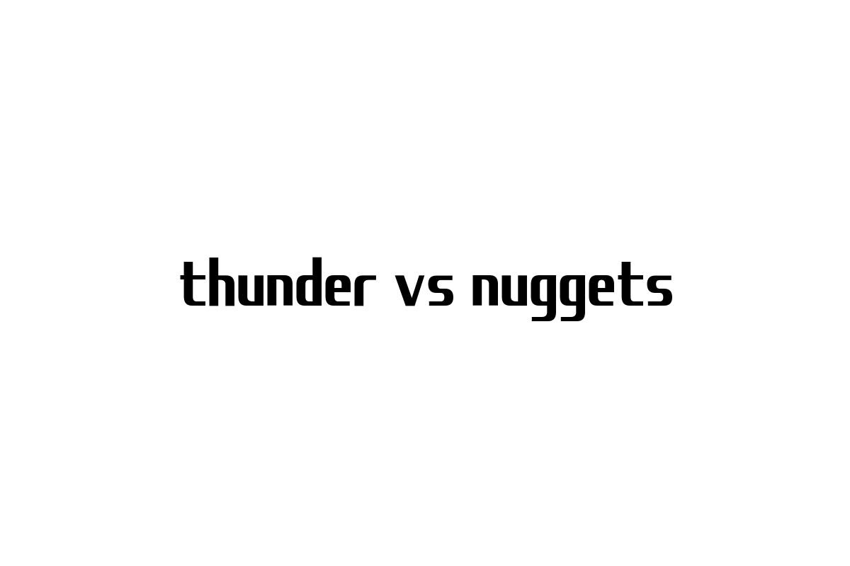 シニア市場におけるNBA「Thunder vs Nuggets」の価値とそのマーケティング戦略: 可能性と効果的な施策案