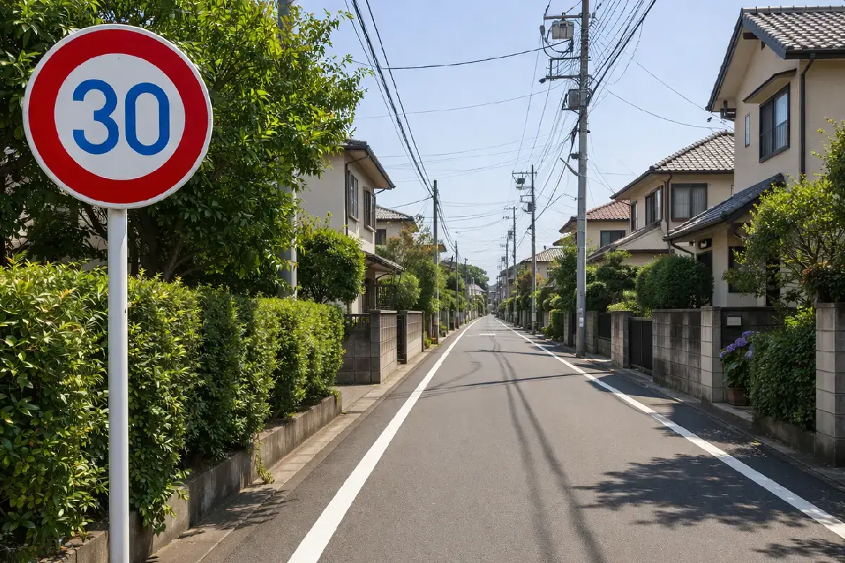 生活道路の法定速度が30kmへ　シニア社会で問われる「運転の質」の変化