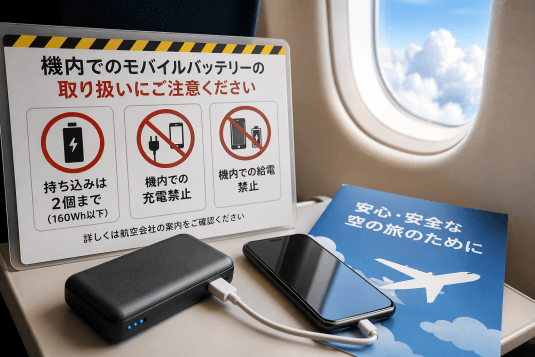 モバイルバッテリー機内持ち込み規制強化で何が変わる？シニアの旅行行動と不安を読み解く