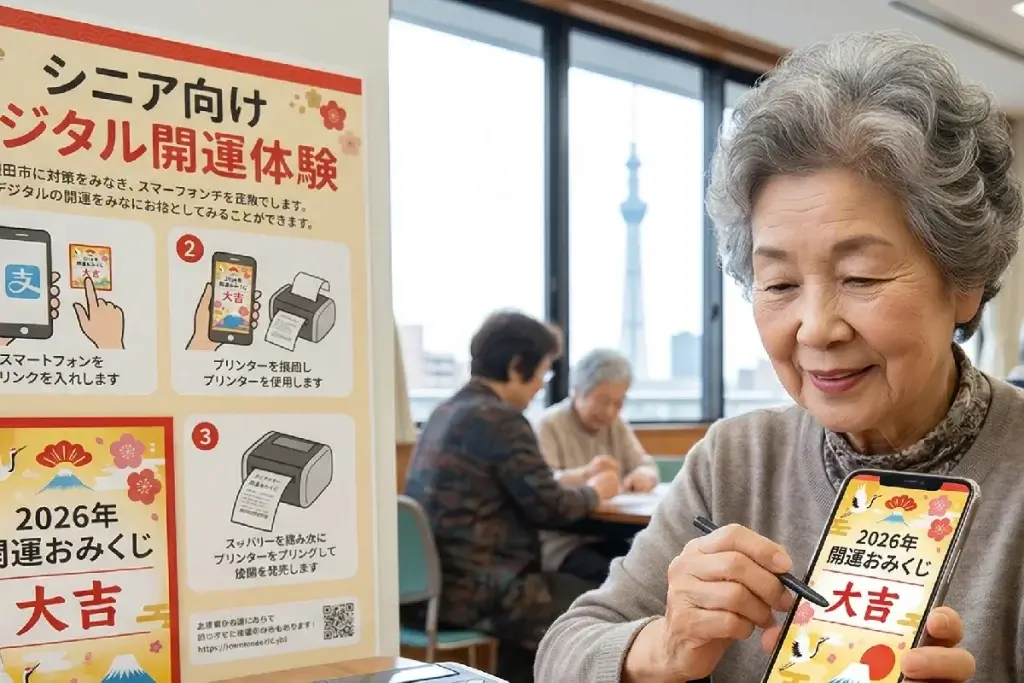 デジタル化する「#開運みくじ」トレンド　シニア層にも広がる“新しい運試し”の実態とは