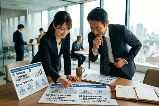 注目が集まるシニア市場！競争力を高める方法とは？